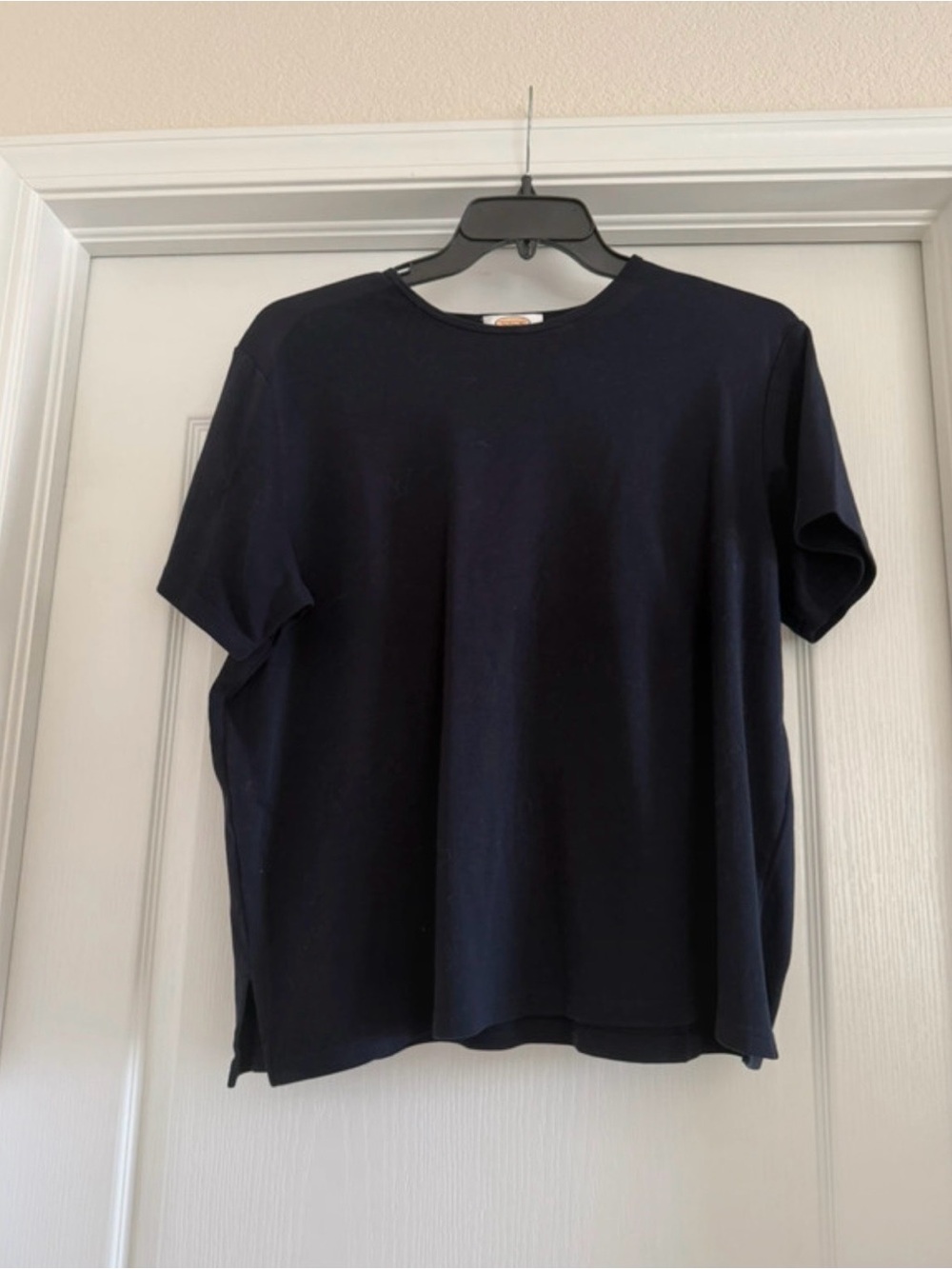 Talbots Navy Short Sleeve Women's Tee